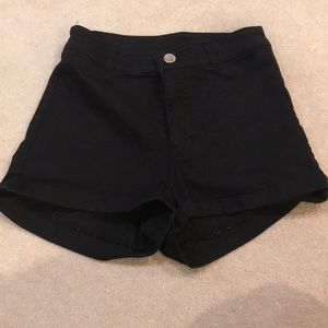 Black shorts from H&M
